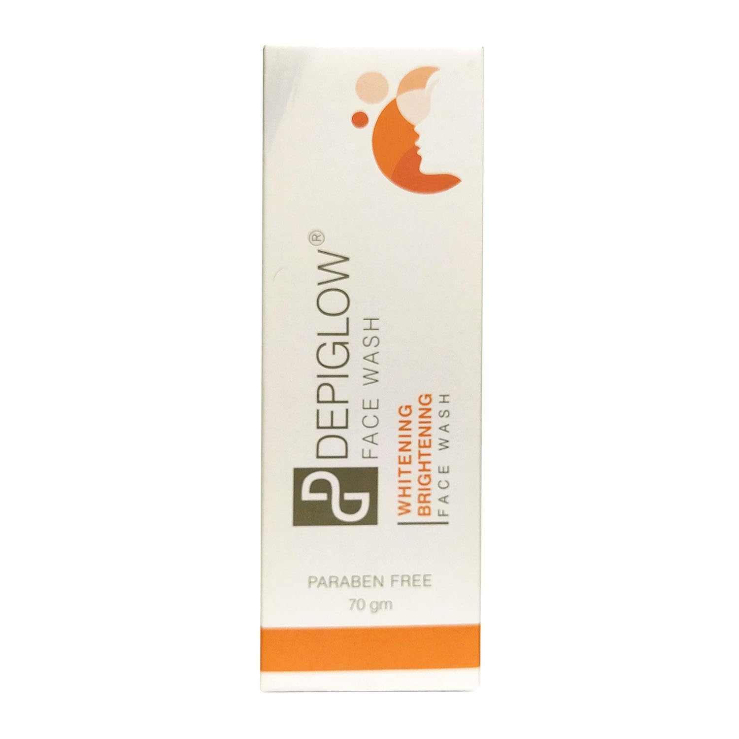 MG GLOW Depiglow Glutathione Creamy face wash for Skin Whitening & Brightening 70g