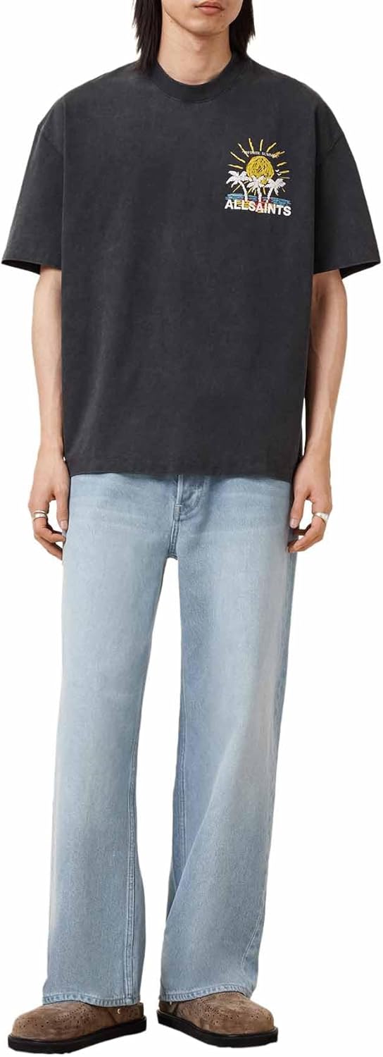 Allsaints Mens Cove Ss Crew - Image 5