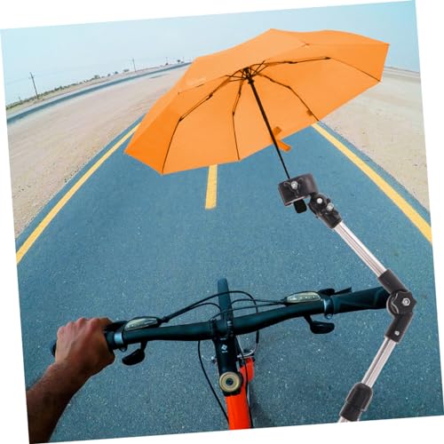 Support de parapluie pour vélo réglable avec pince robuste - 7