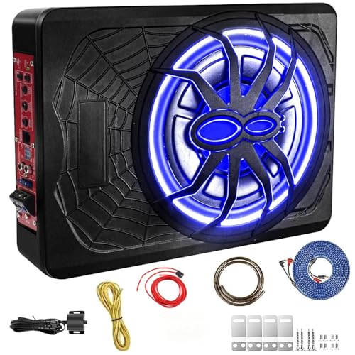 Amazon.co.jp: TigWiss カーサブウーファー800W 10インチ スリム