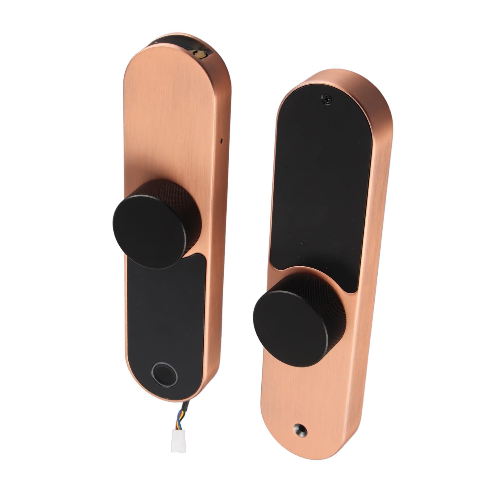 Fdit Bloqueo de Contraseña con Huella Digital con Control de Aplicación Bluetooth, Múltiples Métodos de Desbloqueo Seguros, Ideal para Puertas de Oficinas y Hoteles, Aleación de Zinc, Tamaño