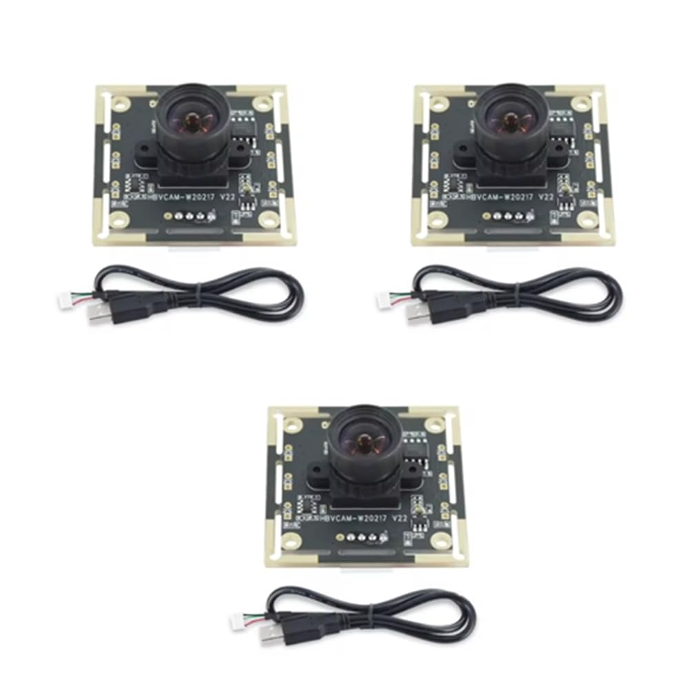 3 Kameramodule, 100 Grad, OV9732, 2 m Kabel, 1280 x 720, 30 fps, für DIY Autodarts.IO, kostenloser USB-Stick