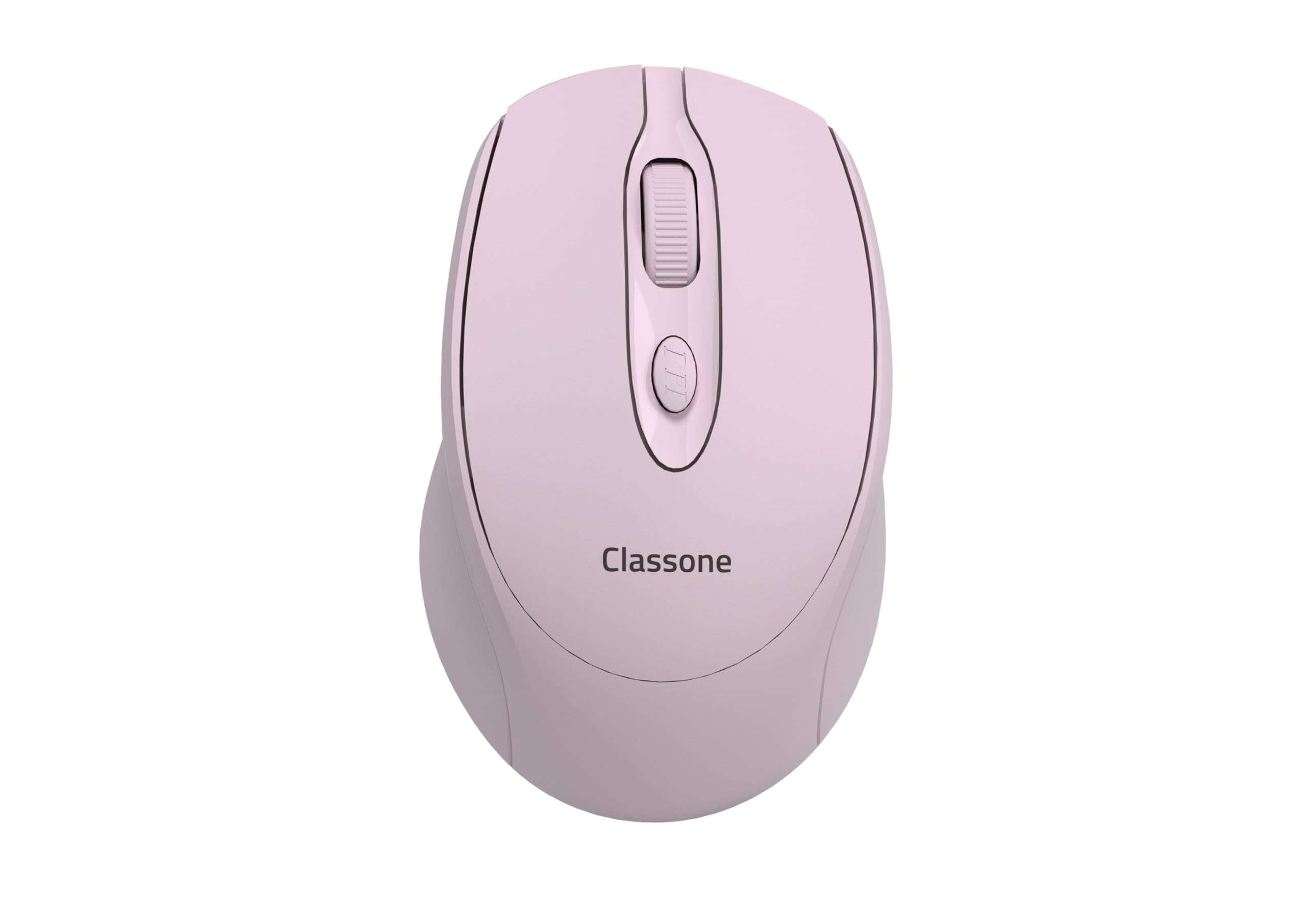 Classone CBT16 Bluetooth + 2.4 Ghz Şarj Edilebilir Kablosuz Mouse - Pembe