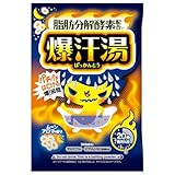 爆汗湯【入浴剤 発汗】ムーンアロマの香り 60g エプソムソルト ゲルマニウム 脂肪分解酵素 爆炭酸 汗だし リフレッシュ サウナ 汗活 温活 お風呂