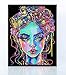Produktbild DIAMOND DOTZ 2594362 Original 5D Diamond Painting Set, Neon Schönheit, mit Neonfarben und Samt, DIY Diamant Malerei Bilder für Erwachsene und Kinder ab 12 Jahren, Intermediate