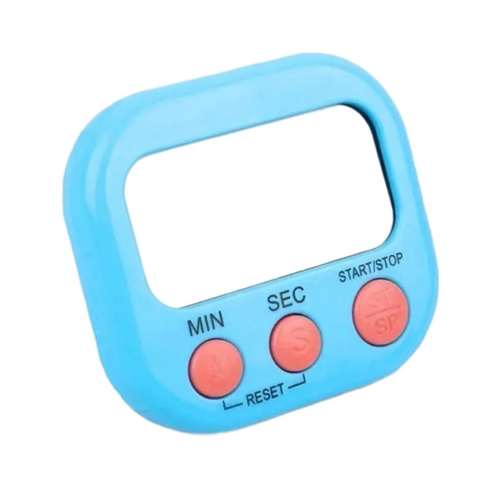 Digital Kitchen Timer LCD Countdown Cooking Alarm Clock Home Accessories Reliable Efficient(Blue)