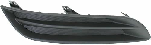 I-Match Auto Parts Delantero Izquierdo Del Lado Del Conductor Parachoques Inserto Luz Niebla Bisel Molding Cubierta Rejilla Trim Negro Texturizado