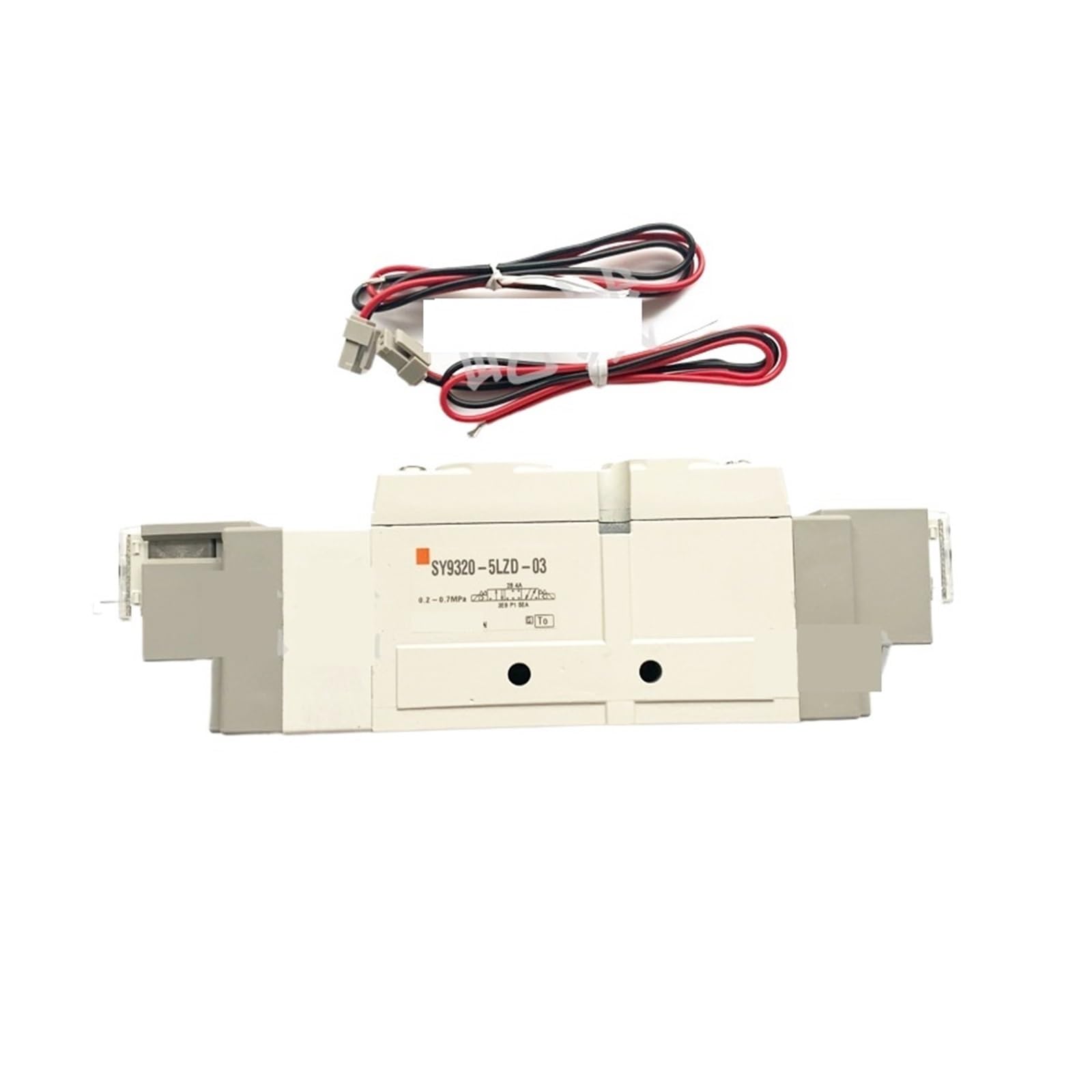 Électrovanne 3/8 centre fermé DC24V pour contrôle pneumatique stable