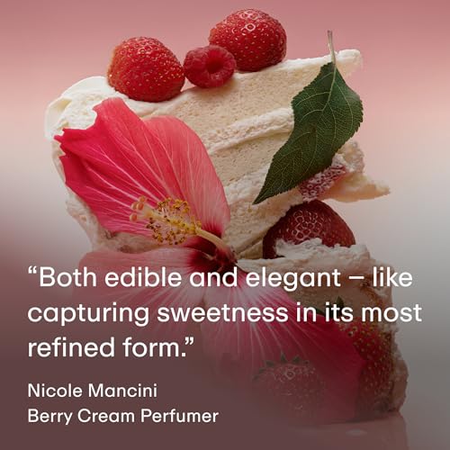 Image of PHLUR Berry Cream Body Mist, 3 Fl Oz - Hair and Body Perfume | Sweet Berries & Vanilla Perfume Body Spray with Strawberry, Cream, Vanilla Bean and Sugared Amber Fragrance