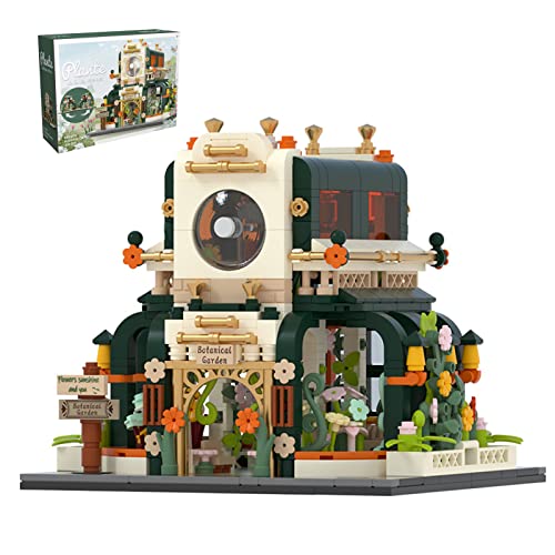 FDEYES Juego de construcción de casa de Flores de 867 Piezas, Compatible con Lego Flower Friends House CREA un Entorno Elegante y cálido, Bonito Regalo con una Hermosa Caja de Regalo Cover