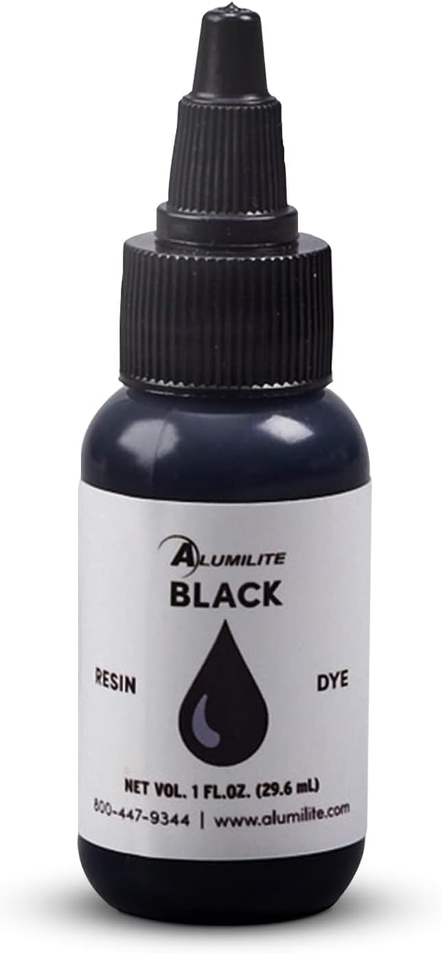 Alumilite Colorant Single Color Liquid Pigment Dye Black