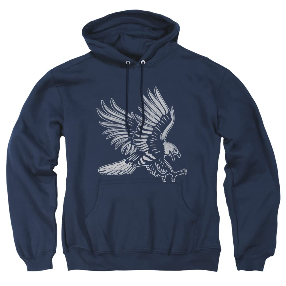 LOGOVISION Official Collegiate Distressed Primary Logo Adult Pullover Hoodie Collection — view 133