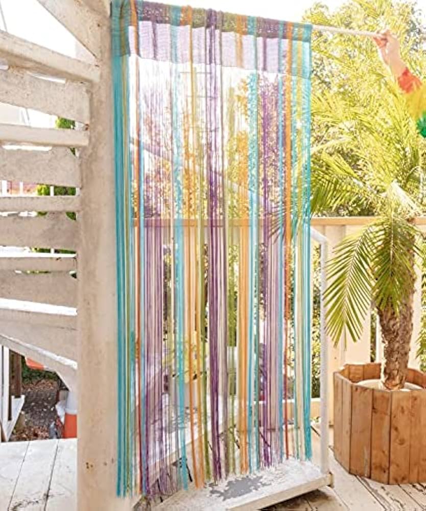 さえらのれん さえら風 雰囲気良い素敵な 2Way レースカーテン のれん風