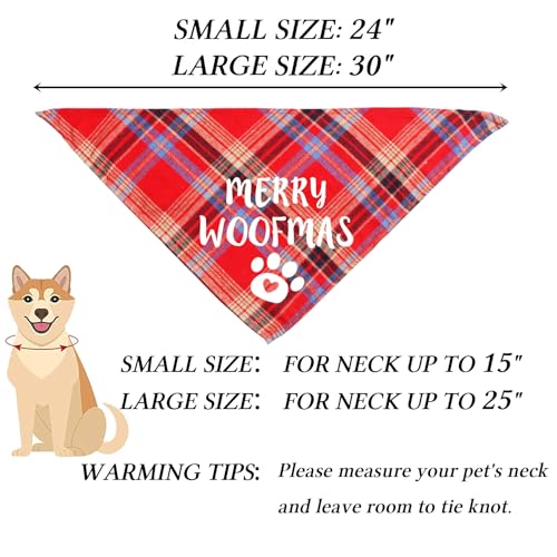 Stmk Holiday Dog Bandanas, 6 Pack Halloween Thanksgiving Day Christmas Dog Bandanas For Small Medium Large Dogs Holiday Costumes  thumb #2