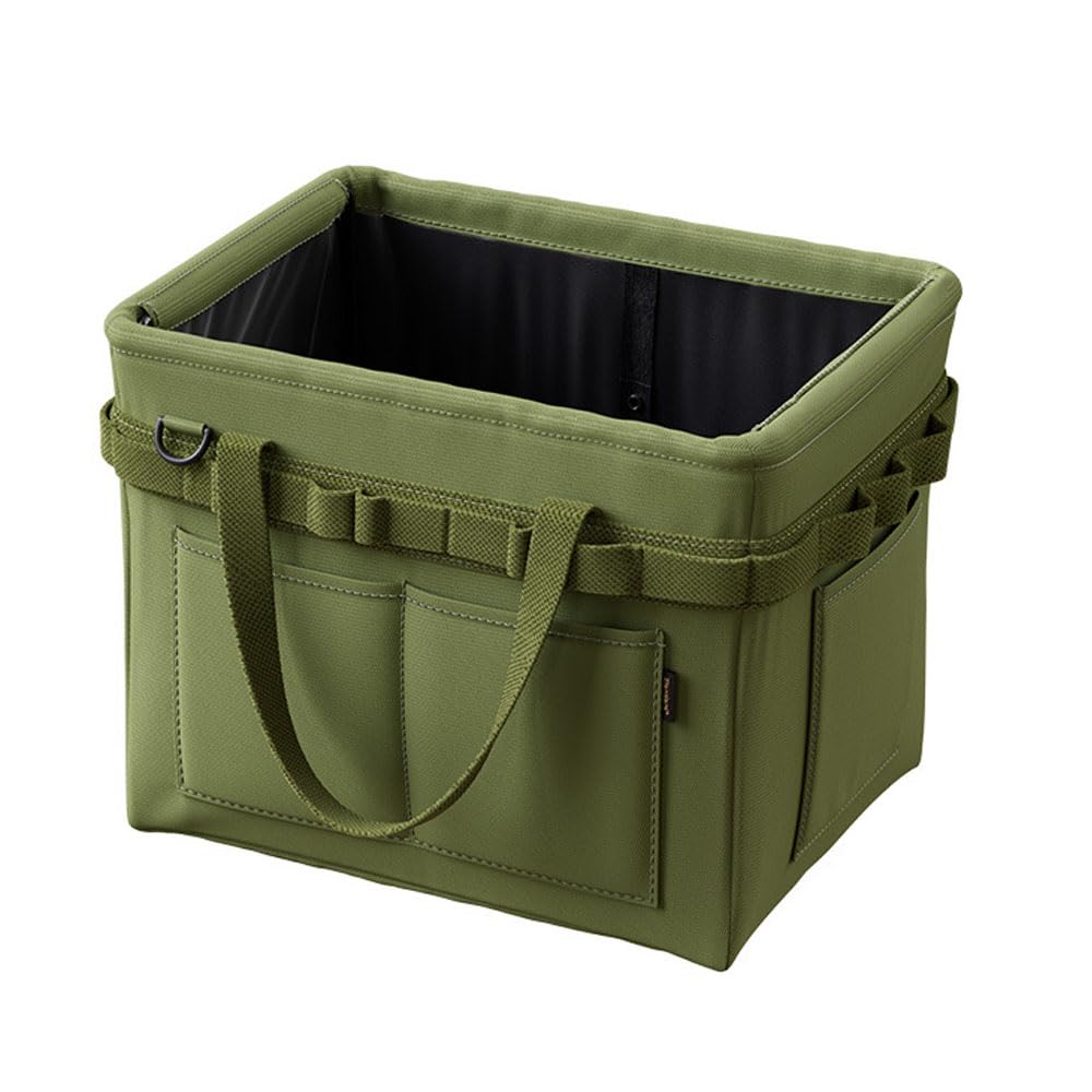 Sac de rangement portable pour outils de nettoyage avec large ouverture