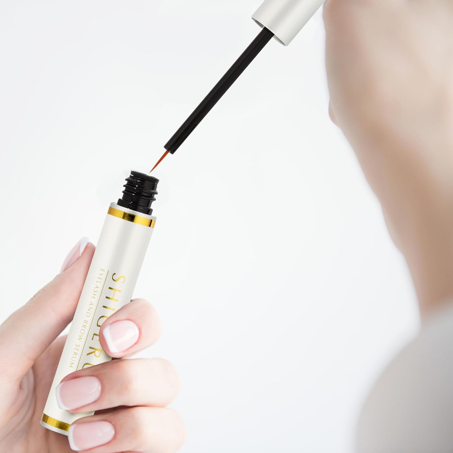 SHIGERU Lash and Brow Natural Oil-Free Growth Serum, Japanese Salon Formula for Longer, Thicker, Fuller Appearing Lashes – 5ml - Image 5