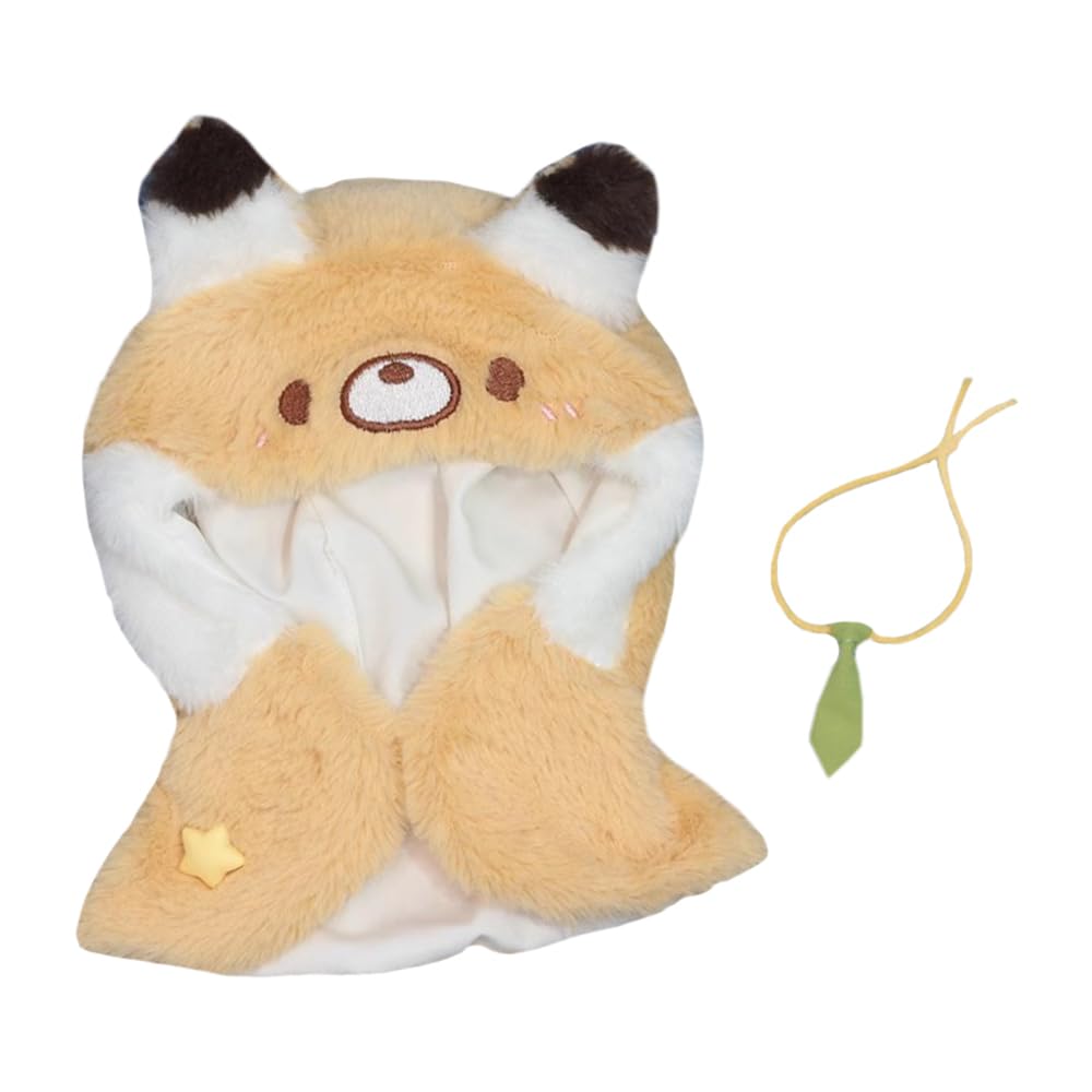 Amazon.co.jp: niannyyhouse 10cm 20cm ぬいぐるみ 服 キツネのマント