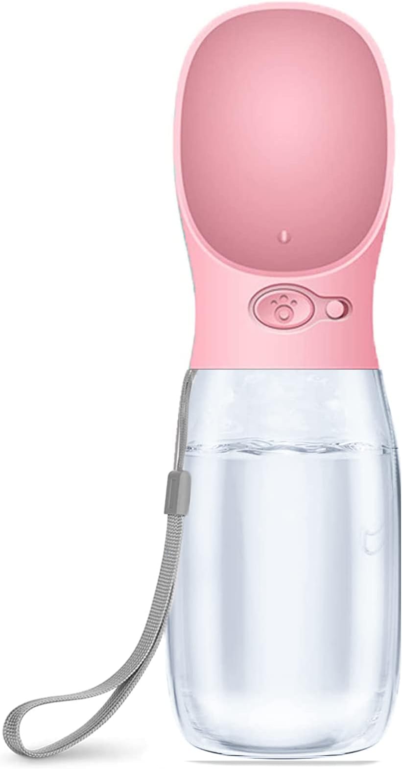 Tarnel Portable Dog Water Bottle Pet Dispenser Retractable Antibacterial Food Grade Leak Proof Dog Cat Drink Bottle Bowl Outdoor Drinking Cup for Pet Walking Travelling Drinking 300ml