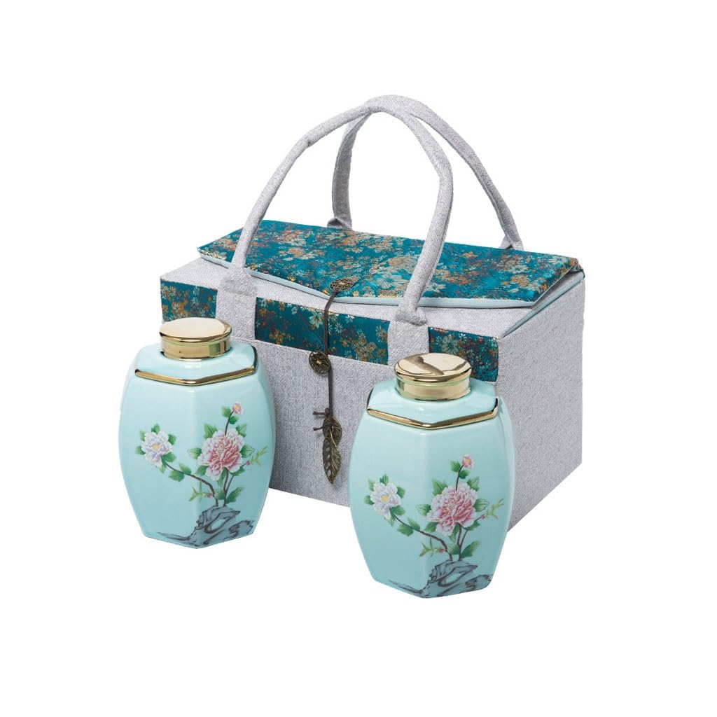 Puszka na herbatę ceramiczny słoik opakowanie pusty słoik ceramiczny domowy herbata zamknięty słoik herbaciarnia suszone owoce herbata przekąska słoik pojemnik na herbatę