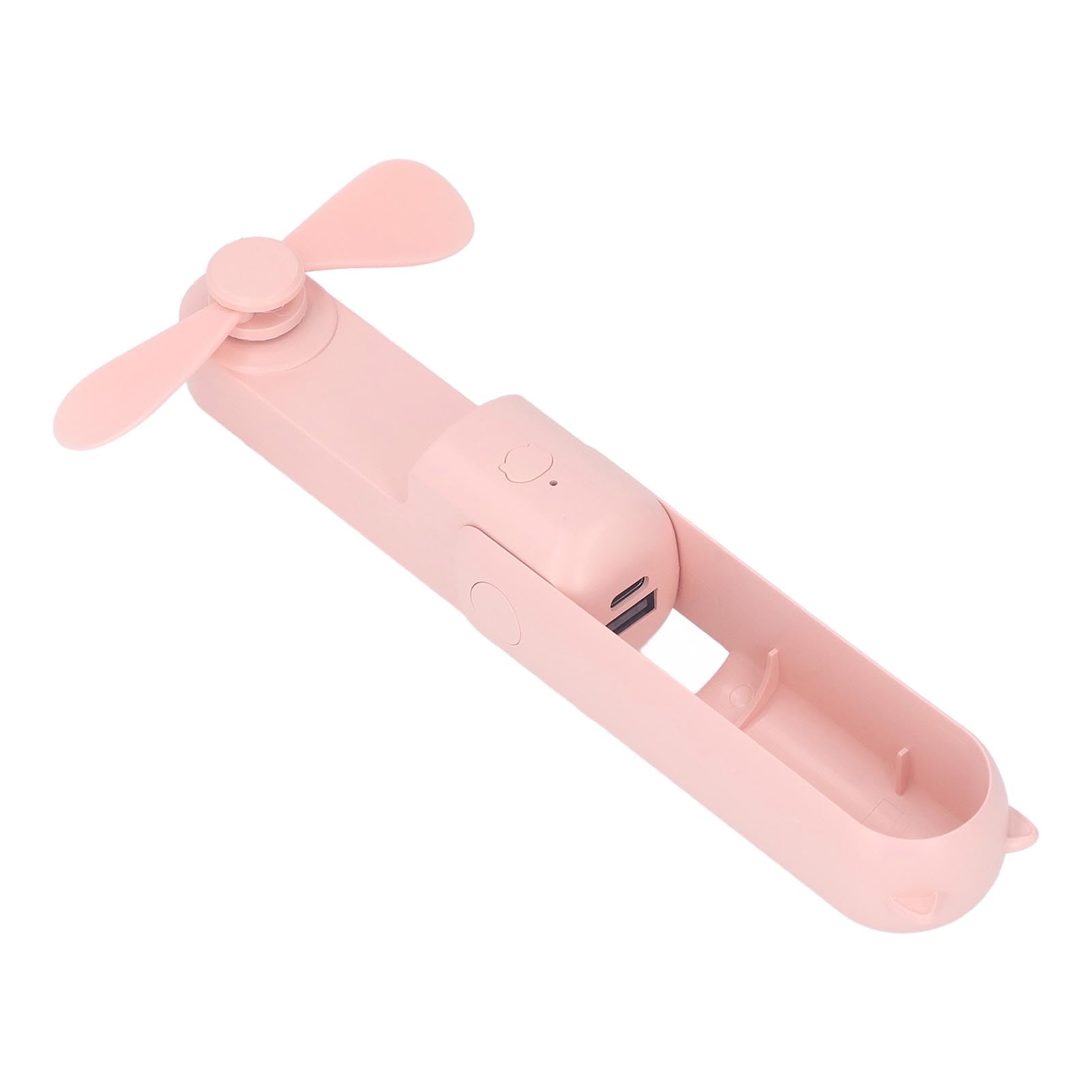 Qcwwy Ventilateur à Main Portable, Ventilateur à Main Pliable Extérieur Multifonctionnel