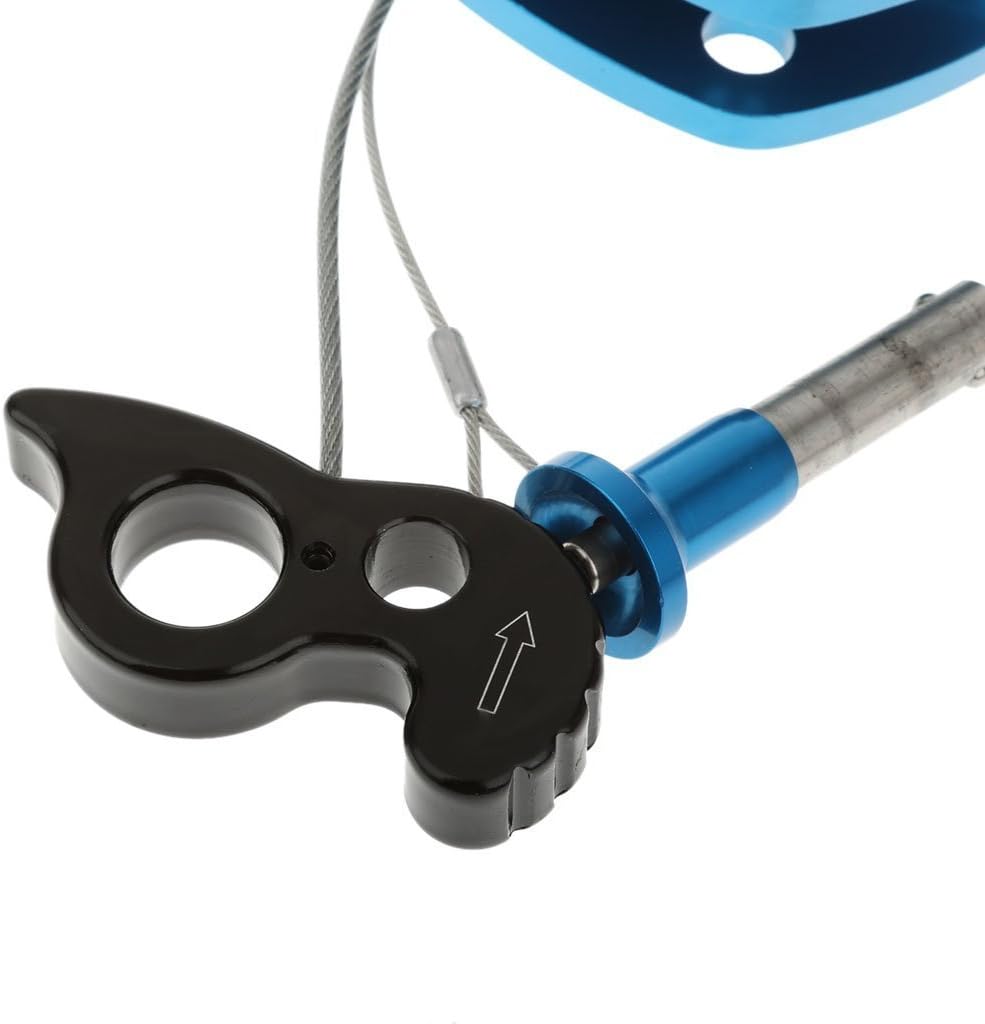 15KN Outdoor Rope Grab Rock Climbing Fall Protection Equipment for 11mm-13mm Rope