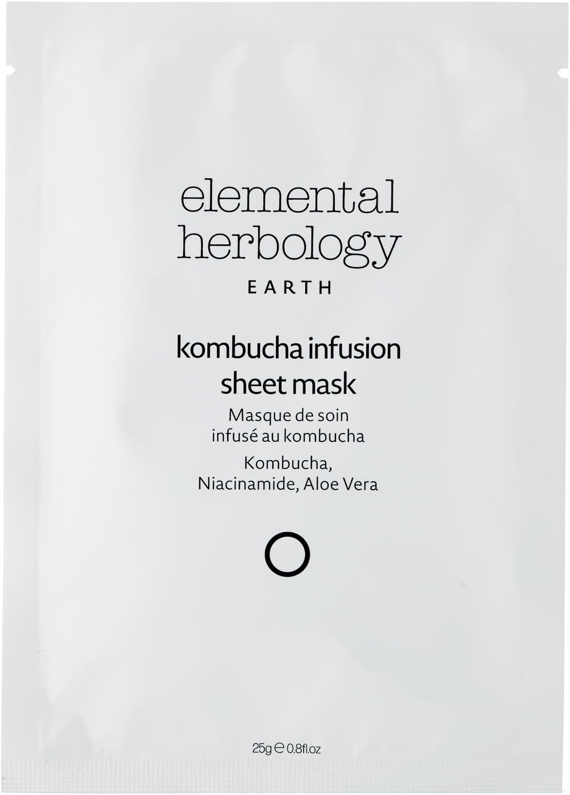 Kombucha Infusion Sheet Mask, 1 Mask– Radiance-Boosting, Face Sheet Mask with Probiotics, Niacinamide & Aloe Vera – Brightens, Hydrates & Strengthens Skin Barrier