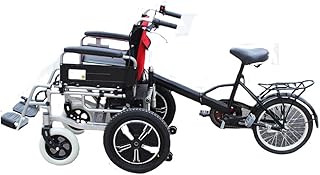 ZBB Silla de Ruedas eléctrica Ligero Plegable Llevar Silla de Ruedas motorizada compacta Doble Enfermera en Silla de Ruedas automática Adecuado para discapacitados