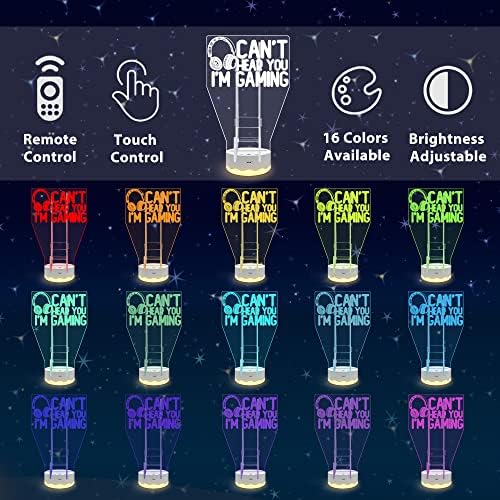 Headphone Controller Stand Light up , 16 Colors 3D LED Lights Headset Gamepad Holder, Game Controller Hanger for All Universal Gaming PC Accessories