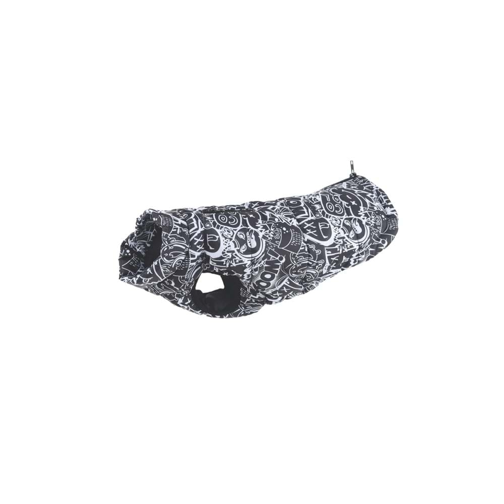 M-PETS URBANSYTLE WINTER JACKET BLACK/WHİTE (XS)