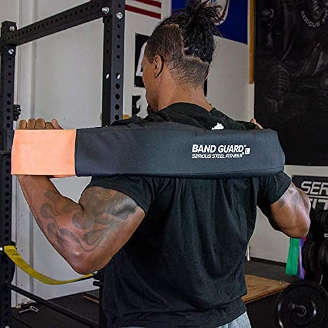 Serious Steel Fitness Band Guard - Protective Sleeve for Resistance Bands (Bands NOT Included) Protect Your Resistance Bands from The Ground, Concrete and Sharp Edges