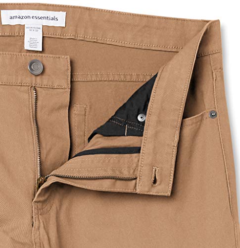Amazon Essentials Men's Pants, Relaxed-Fit, 5-Pockets, Stretch Twill - Image 6