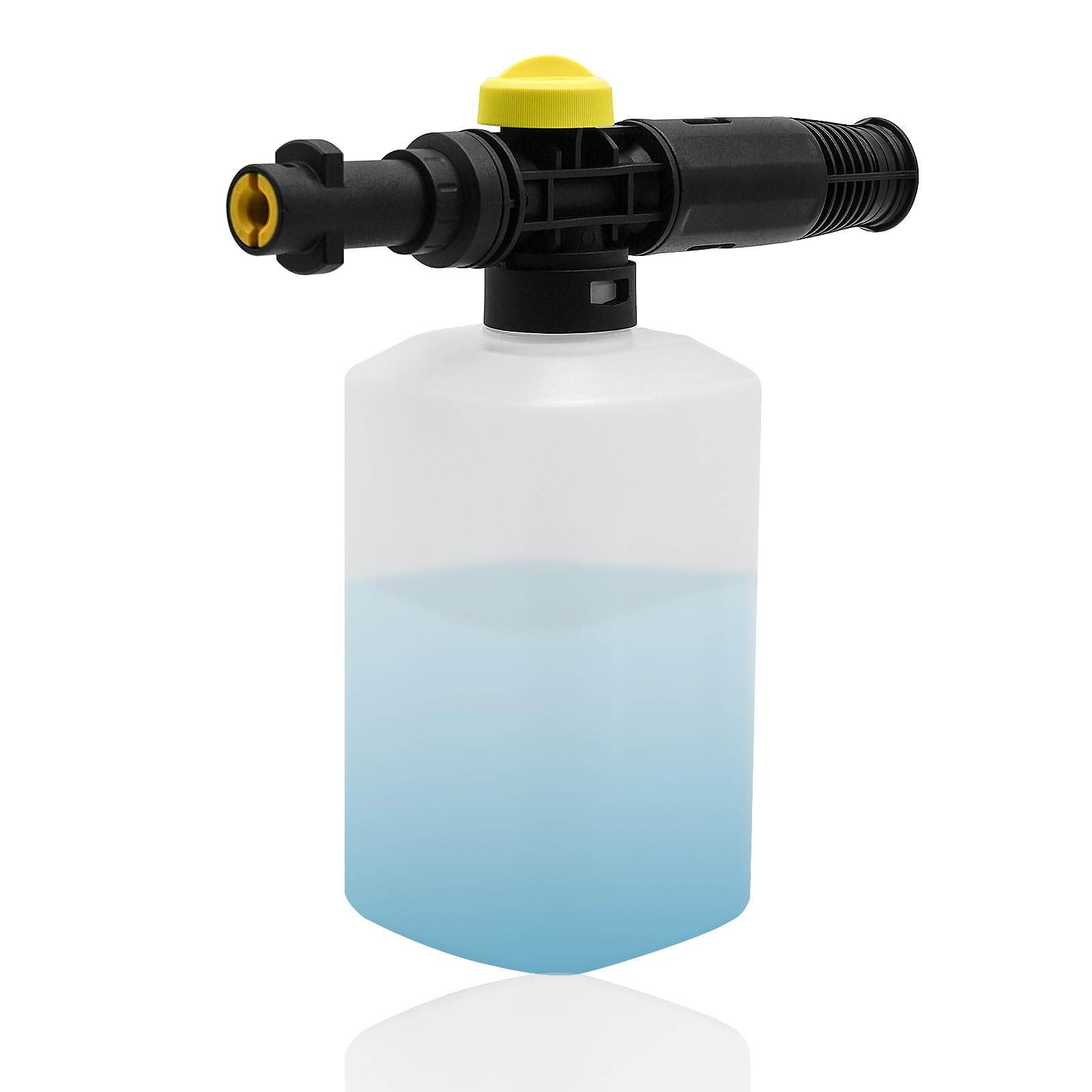 XtraHorn Snow Foam Gun, Adjustable Foam Lance for Karcher K2 K3 K4 Pressure Washer Cannon Bottle Attachment for Car Wash 750ML