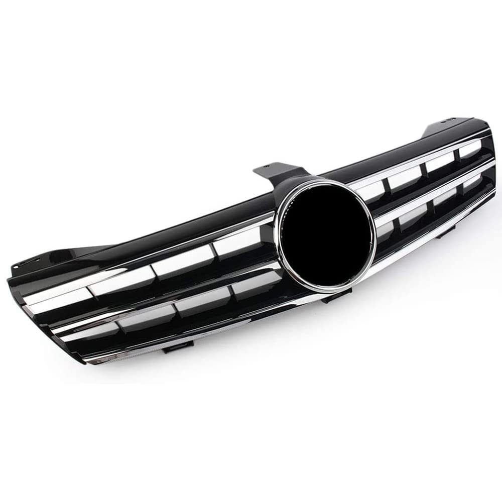 abrupt Rejilla Parachoques para Mercedes Benz CLS-Class C219 W219 2004-2007, Rejilla de Parrilla Delantera, Rejilla Delantera Tipo Riñón Parrillas de Riñón Capó, Rejilla de Parachoques Delantero