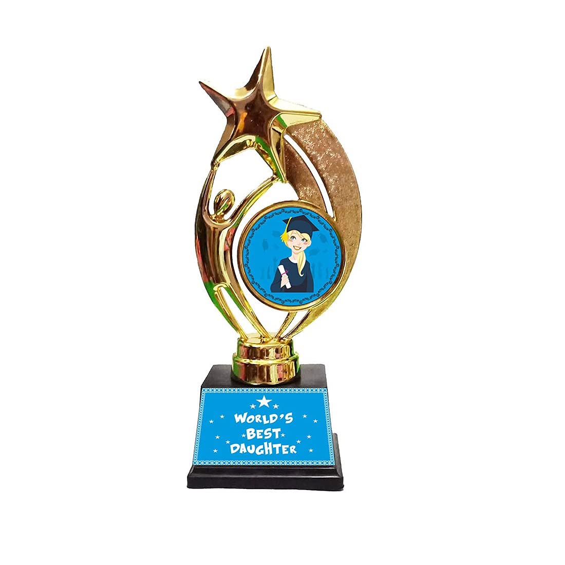 Tuelip Worlds Best Daughter Trophy Medal Gift for Daughter I Birthday Gift I Gift for Daughter (B098XFPTGS) Amazon Price History, Amazon Price Tracker