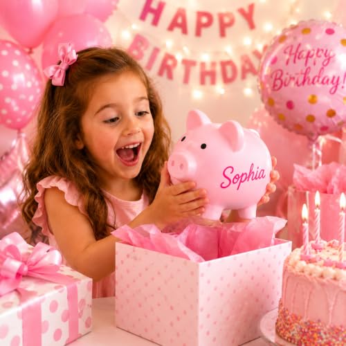 Personalized Piggy Bank with Custom Name — view 3