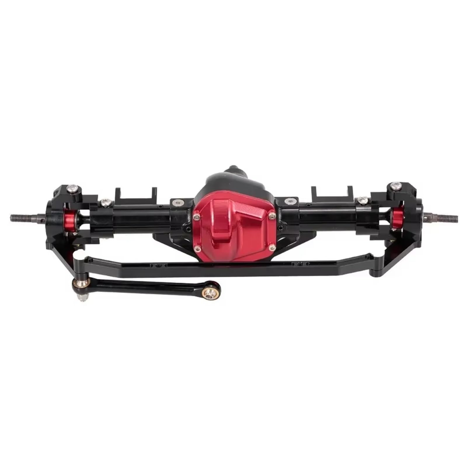 Ejes RC Compatible con Axial para SCX10 Piezas De Mejora para Coche RC Crawler 1:10, Accesorios De Eje Delantero Y Trasero De Metal CNC para Coche RC(Front)