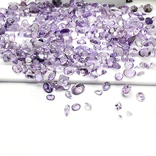 100+ Carats Mix Amethyst, Loose Faceted Stones, Amethyst Mix, Amazing Cut and Quality, Mix Gems, Mixed Gemstone (AA-60001)