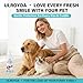 Pet Dental Spray for Dogs & Cats - Fragrance-Free Triple Enzyme & Probiotics Oral Care Mist, Dog Teeth Cleaning, Bad Breath & Tartar Plaque Support, Dental Water Additive for Pet Supplies, 3.38 oz