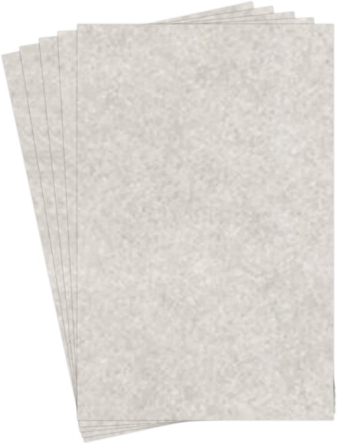 Smoke Gray Stationery Parchment Recycled Paper | 65Lb Cover Cardstock | 11” x 17” Inches | 50 Sheets Per Pack