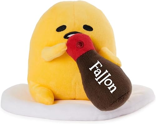 Knextion Inc Gudetama The Lazy Egg Cupid Gudetama - Juguete de peluche personalizado para el día de San Valentín 8 pulgadas