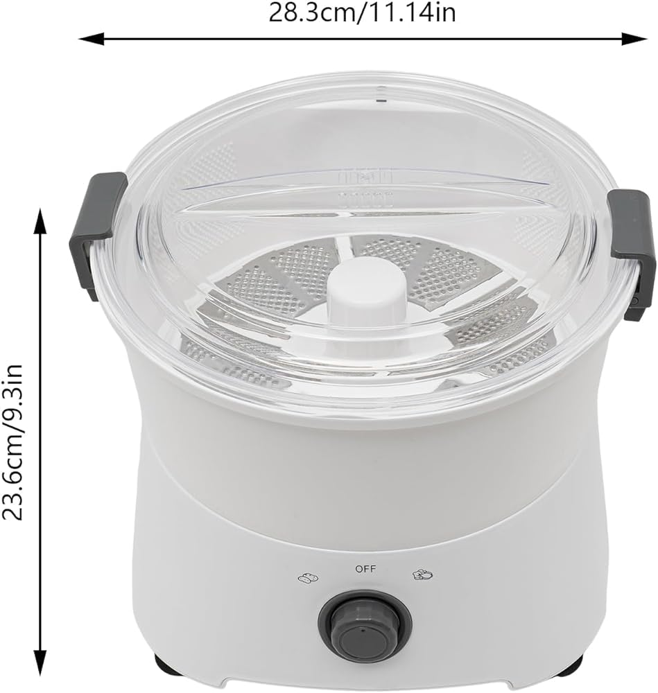 Macchina per pelare Frutta e Verdura, 85 W 110-120 V 1,76 libbre Pelapatate Elettrico Automatico da Tavolo con Filo Elettrico per essiccare Verdure Sbucciare Mele e Patate