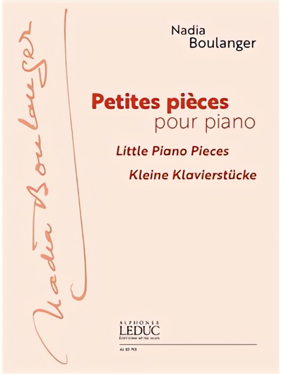 Petites Pièces pour Piano.