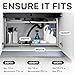 Simple Houseware Under Sink 2-Tier Heavy Duty Expandable Rack Organizer, Adjustable Width 15.75–25 Inches with 4 Shelf Height Levels, Silver