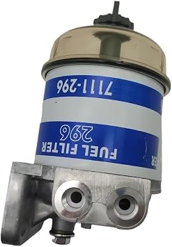 Fuel Filter Assembly 7111-296 2656615 Replacement Fit for Massey Ferguson 133 135 140 145 165 168 175 178