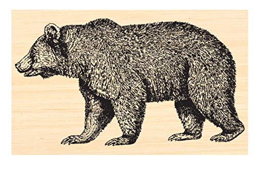 P65 Bear Rubber Stamp