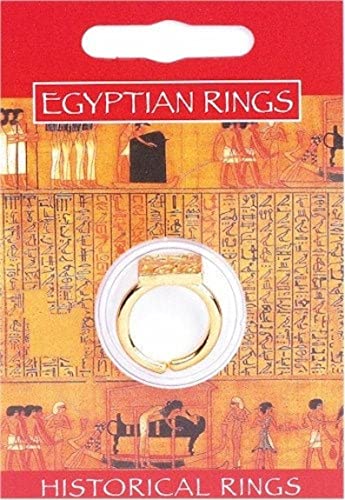 Bague de prêtre en plaqué or - Bijoux égyptiens Cover