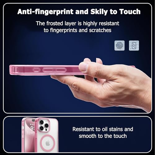Coque iPhone 15 Pro Max ne jaunit pas et抗rayures mate