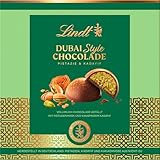 Dubai Style Pralinés | 90g Pralinés | Exquisite Vollmilchschokolade mit edlem Pistazienmark, knusprigem Pistazien- und Mandelkrokant und zarter Kadayif-Füllung | Pralinés | Schokoladengeschenk