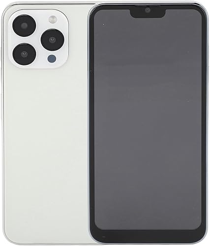 Yunseity I14 Promax - Teléfono celular desbloqueado, pantalla HD de 6.6 pulgadas, teléfono inteligente 3G desbloqueado para Android 10, 4 GB de RAM,