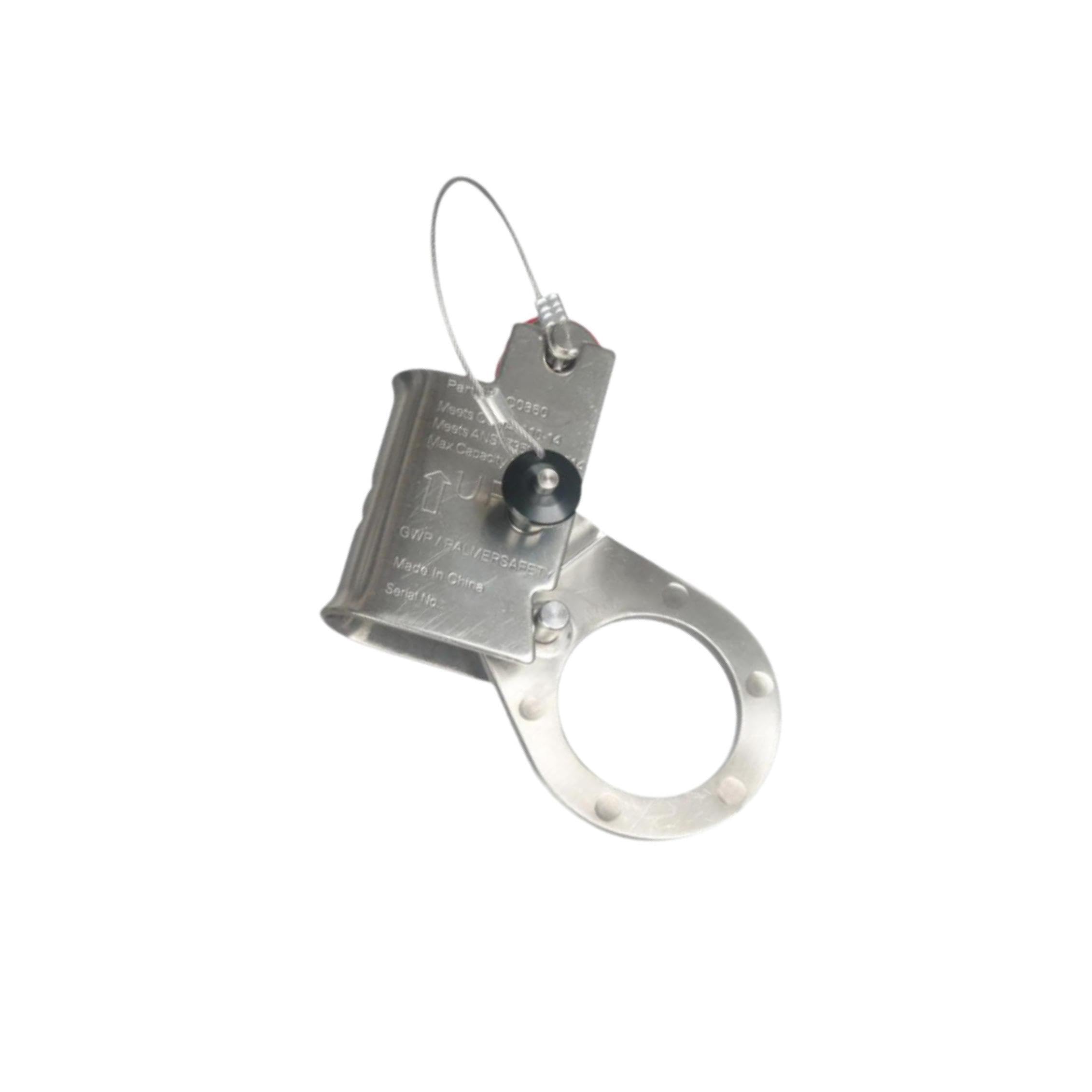 Ascensor de Resistencia con Agarre ergonómico, Agarre de Cuerda de Escalada con autobloqueo, Equipo de Seguridad para espeleología, montañismo, polea de Rescate, rapel